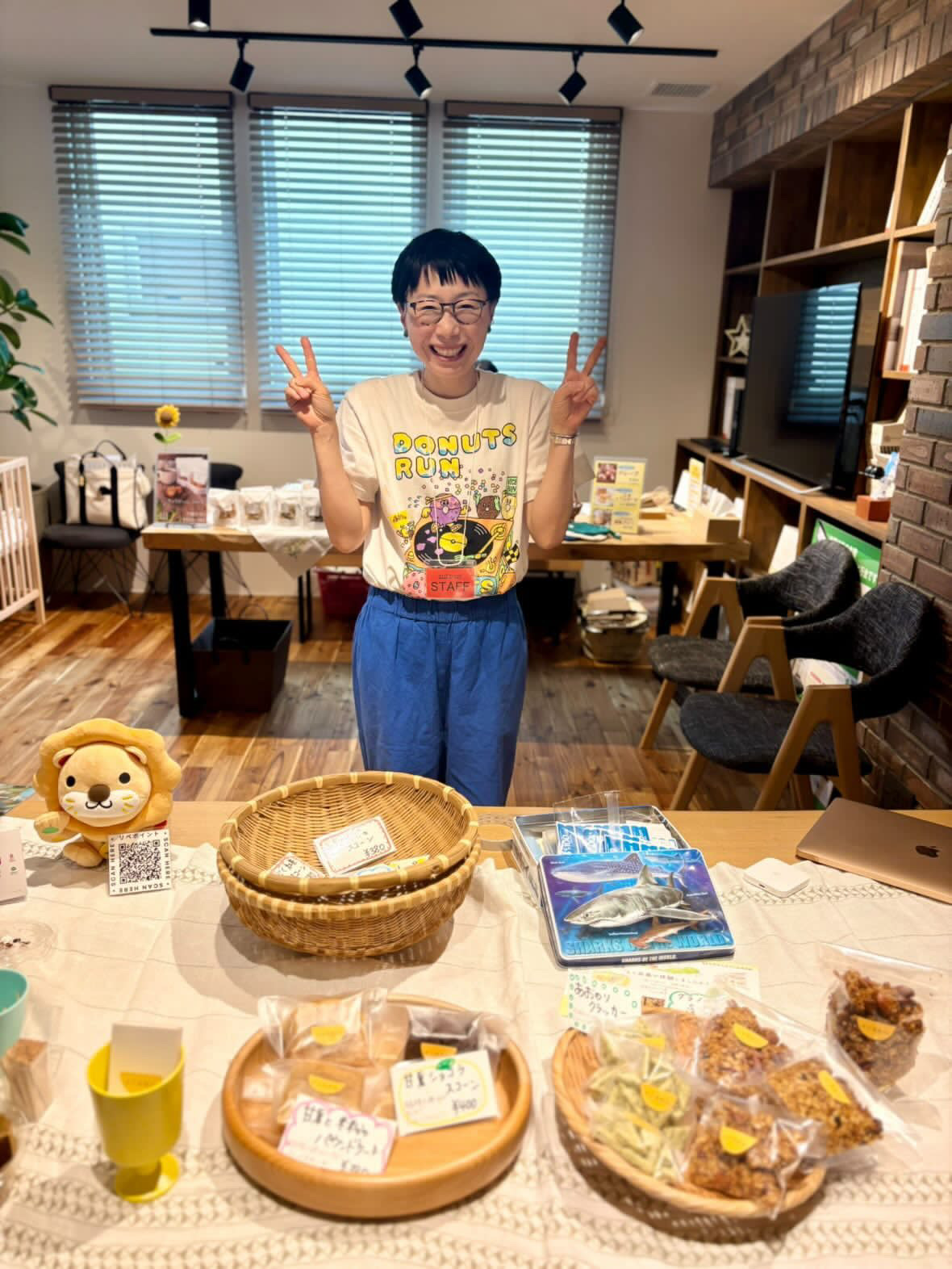 イベントでのイトオカシ。の出店のようす
